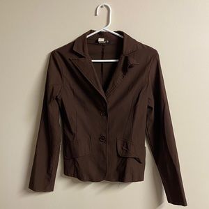 5-7-9 Brown Blazer Suit Jacket